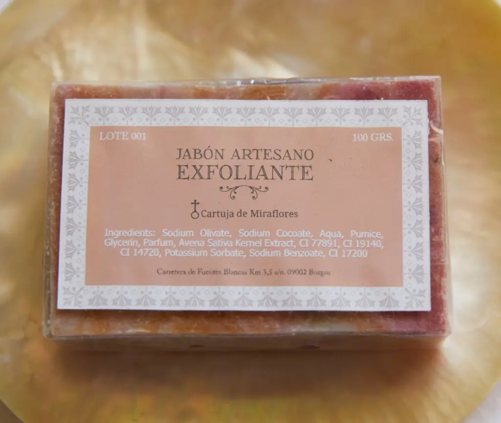 Jabón exfoliante