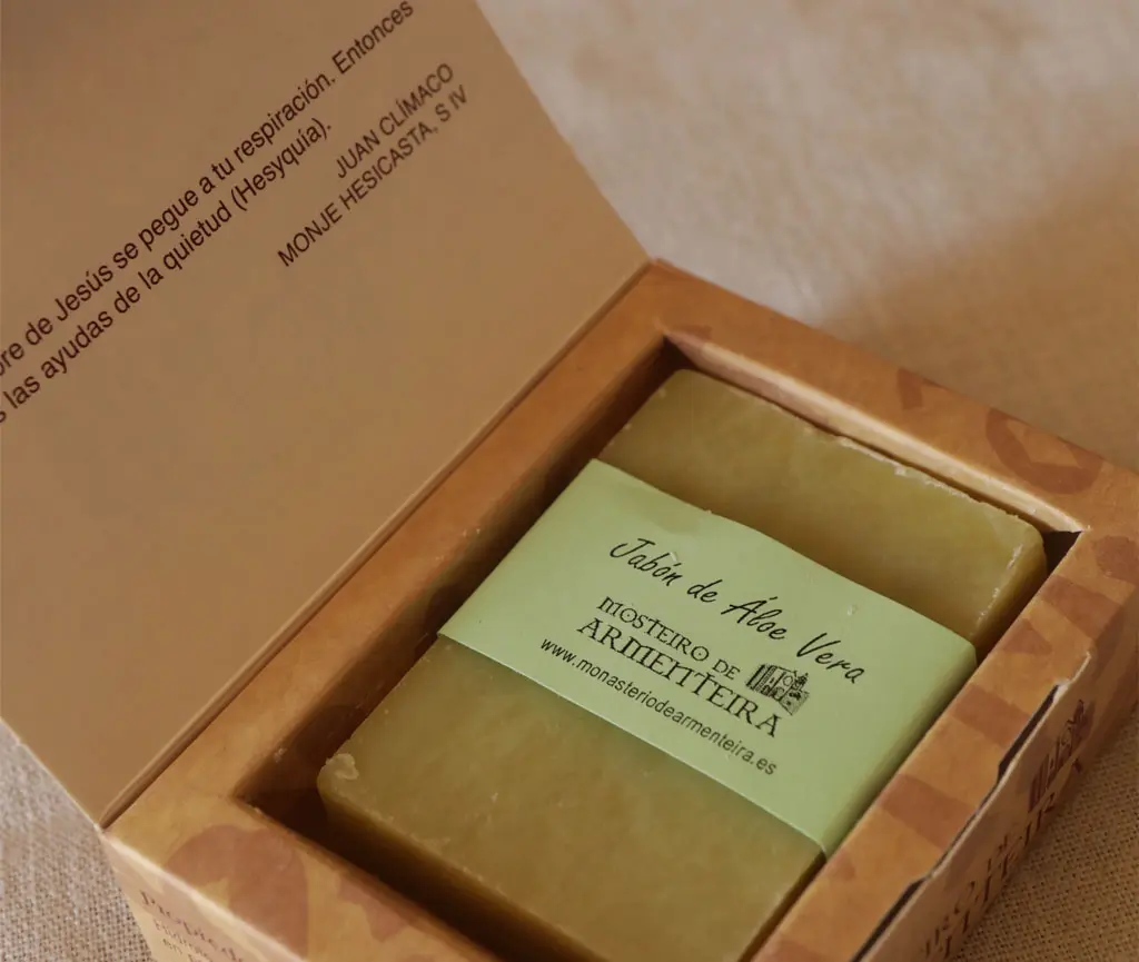 Jabón de aceites de aloe vera