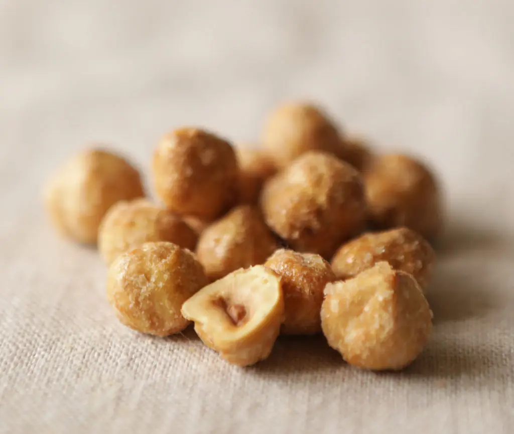 Avellanas caramelizadas