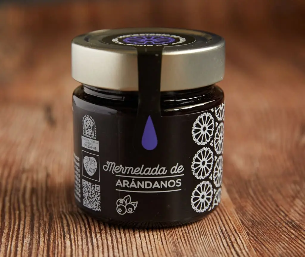 Mermelada de arándanos