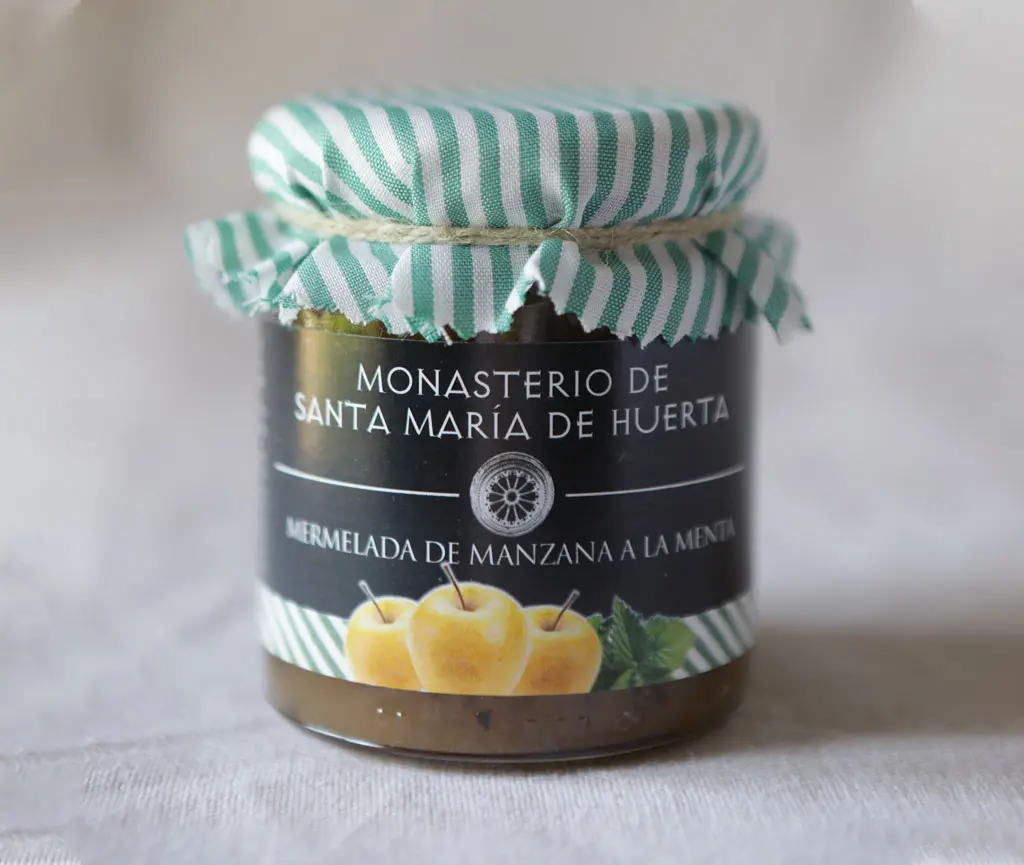 Mermelada de manzana a la menta