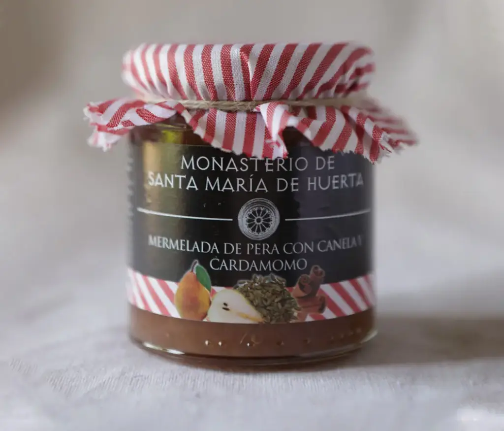 Mermelada de pera con canela y cardamomo