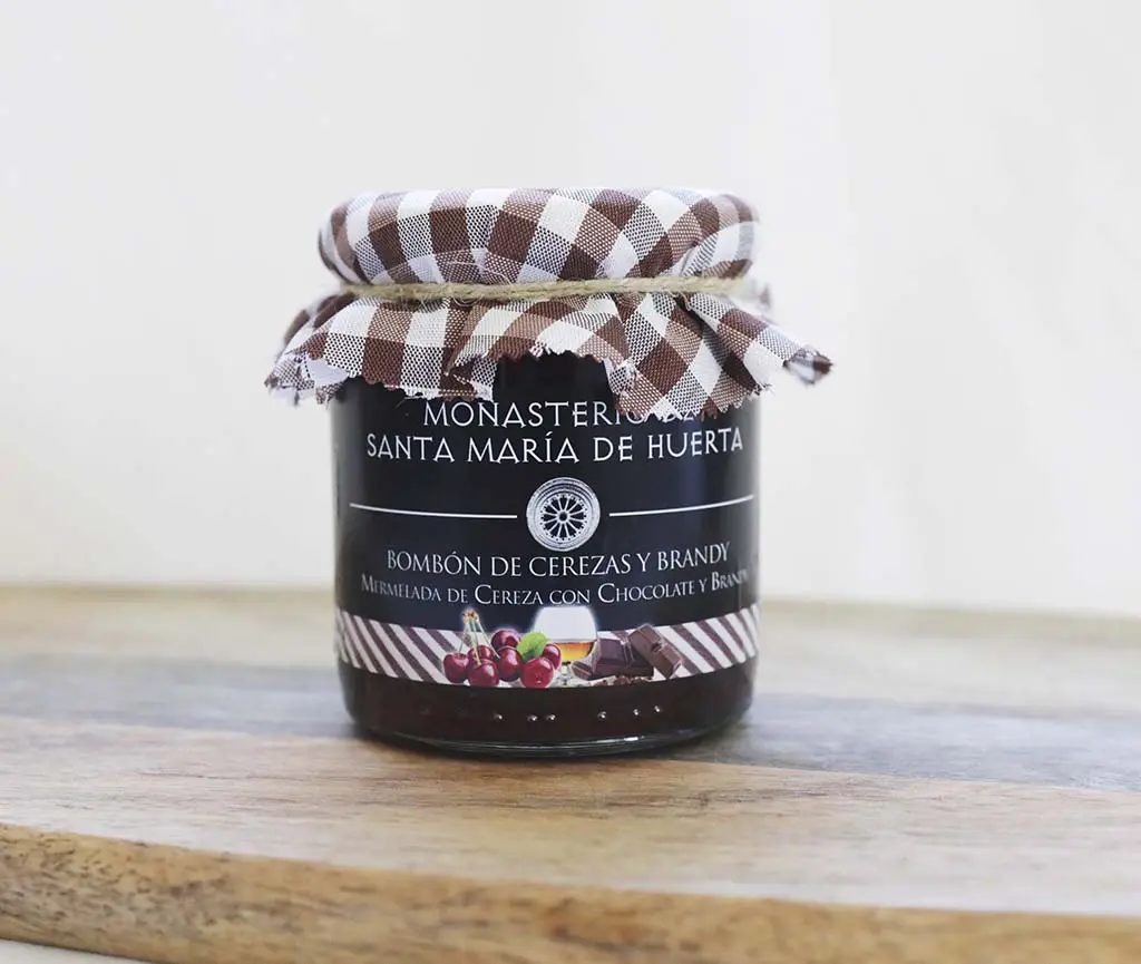 Mermelada bombón de cerezas y brandy