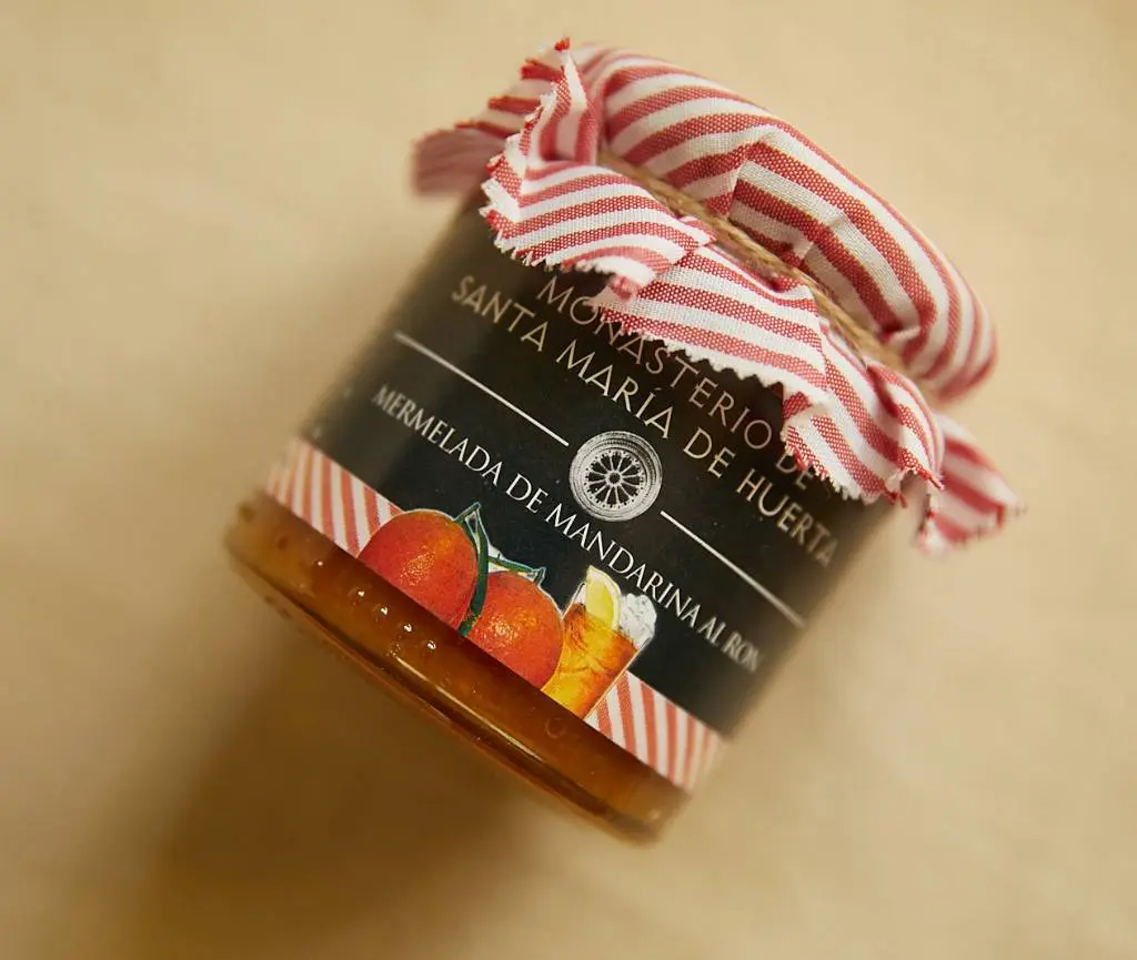 Mermelada de mandarina al ron