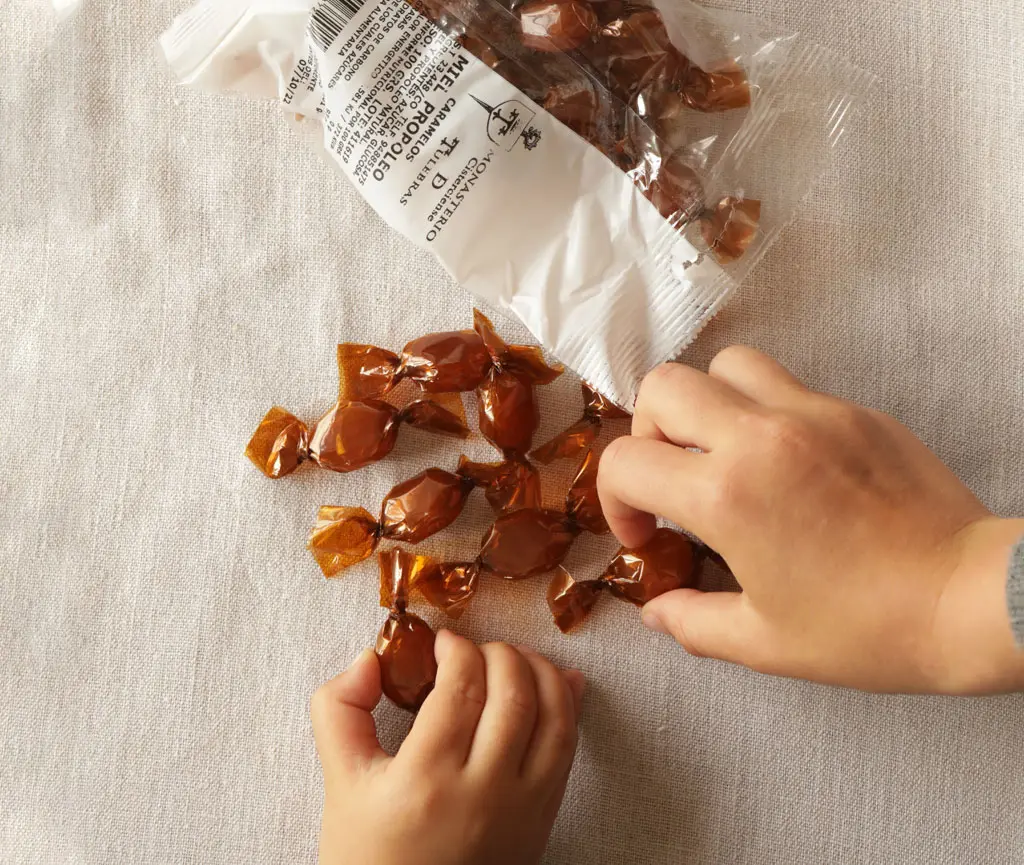 Caramelos de propóleos