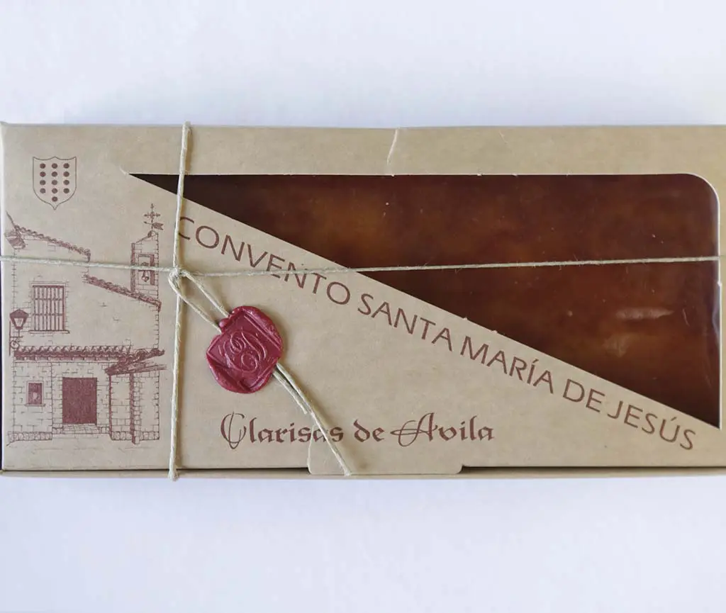 Turrón de yema tostada