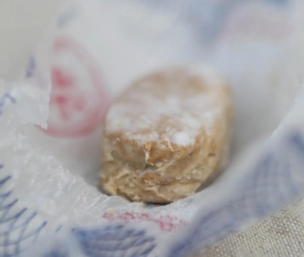 Polvorón de almendra