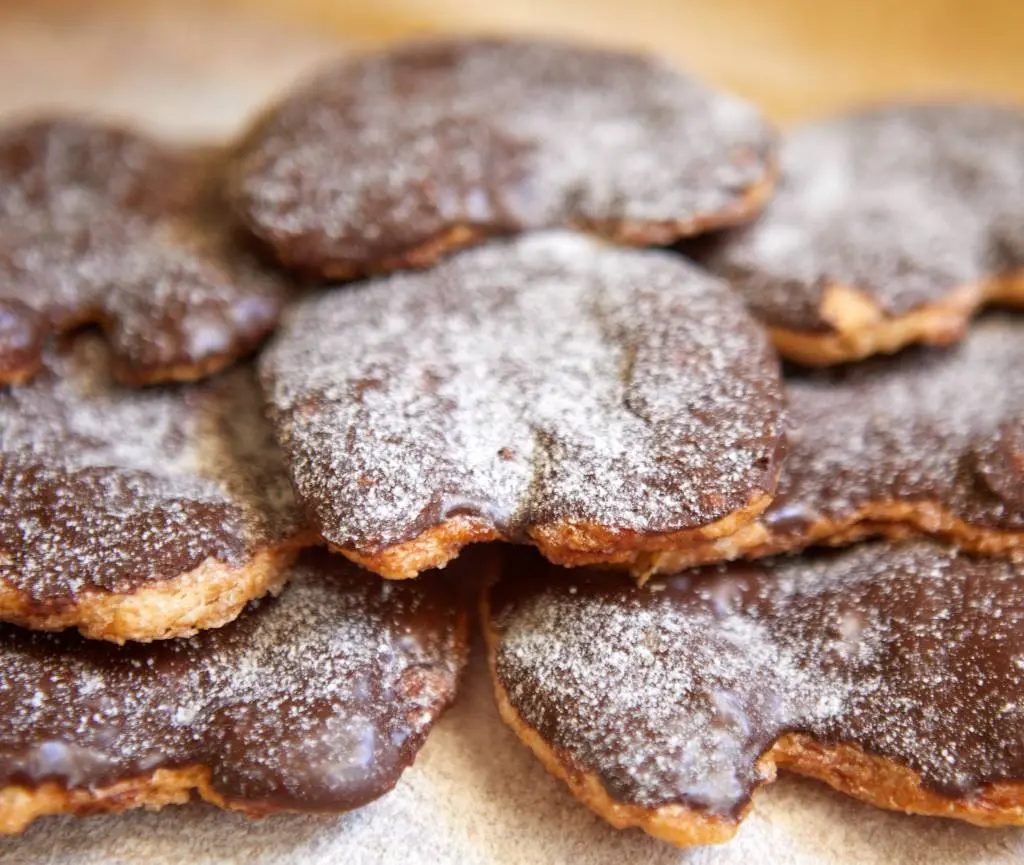 Palmeras de chocolate