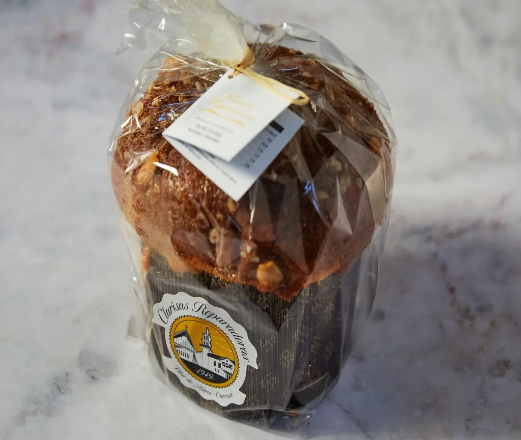 Pannettone nuez-pasas-chocolate