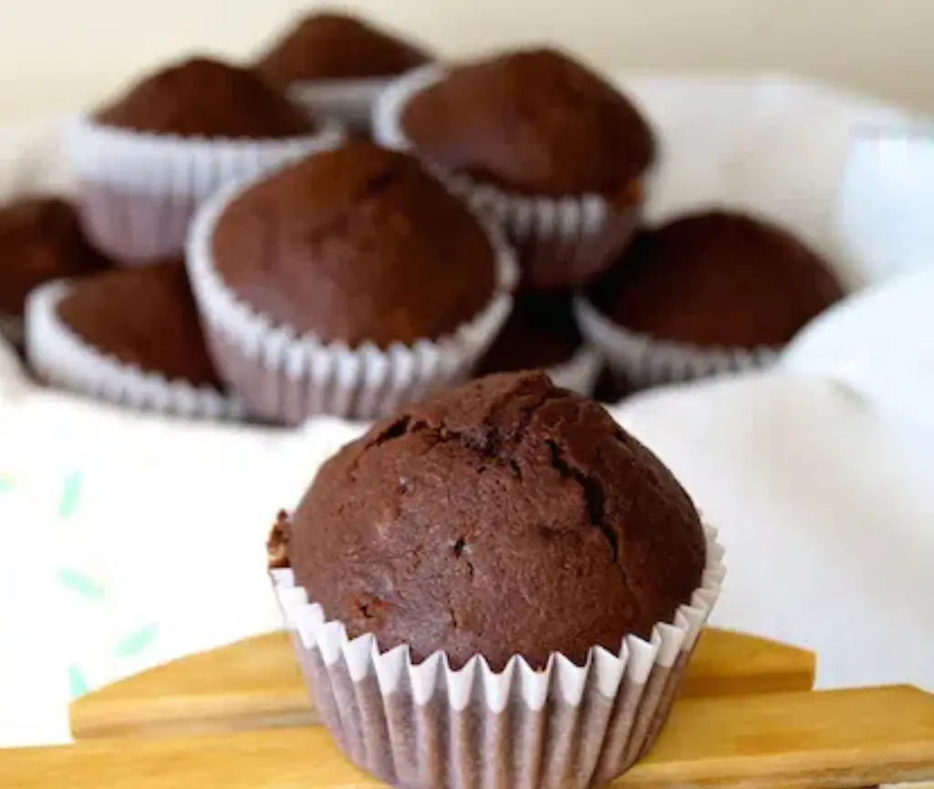 Bolsa de magdalenas de chocolate