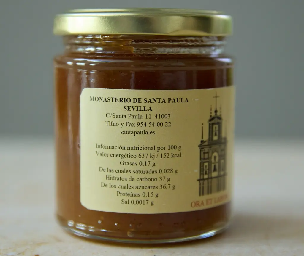 Mermelada de calabaza con naranja