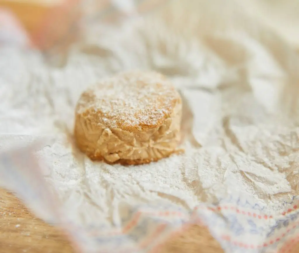 Polvorón de almendra