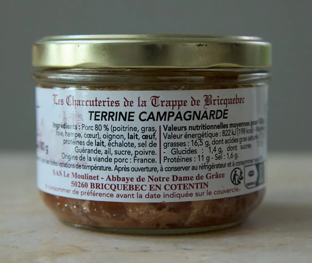 Paté de campagne "Terrine campagnarde"