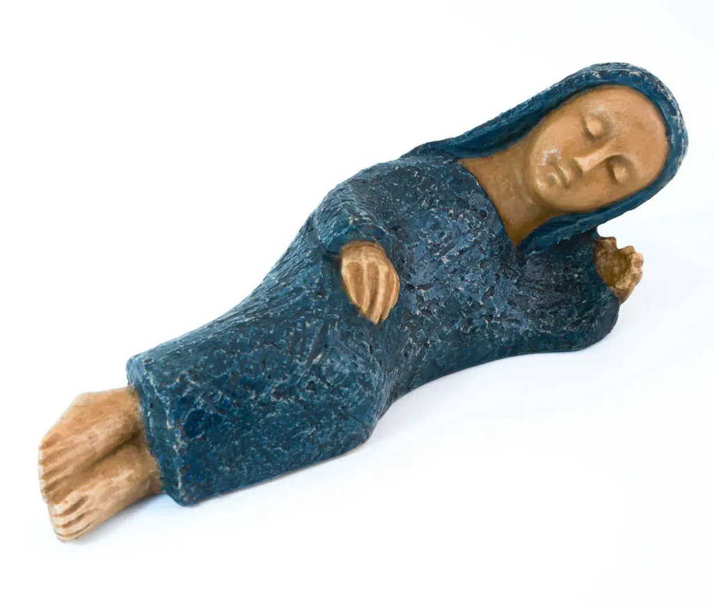 Virgen tumbada