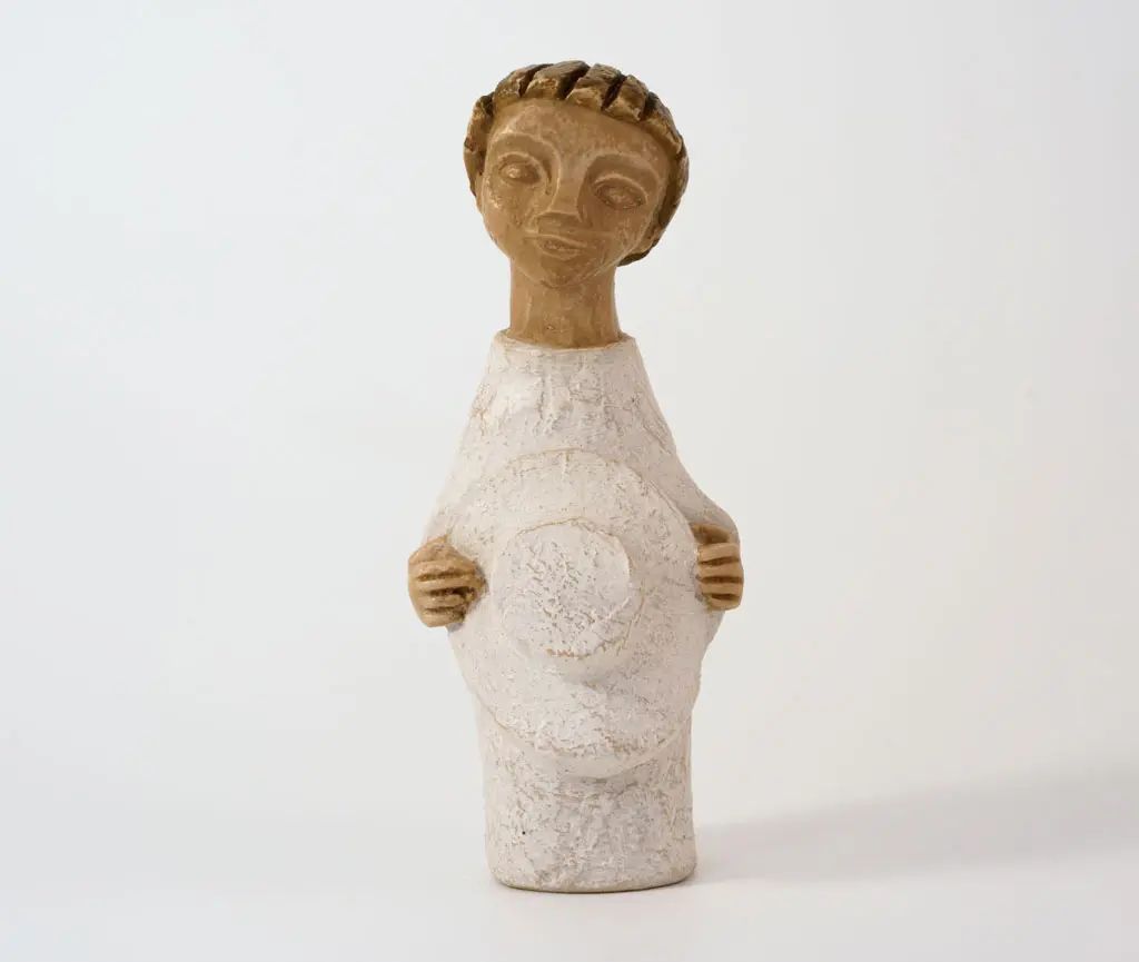 Pastor con sombrero (belén tumbado)