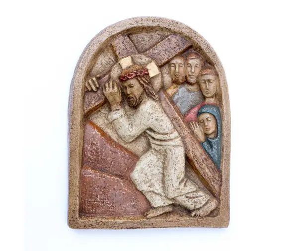 Jesús cargando con la cruz