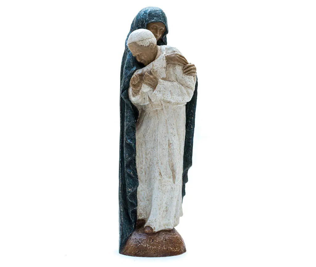 La Virgen y S. Juan Pablo II