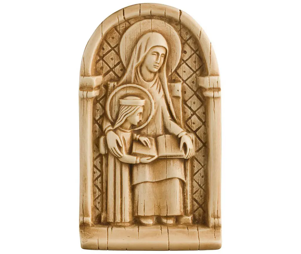 Sta. Ana y la Madre de Dios