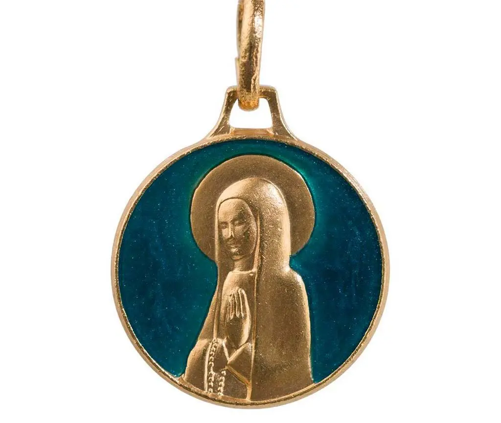 Virgen de los Pirineos latón 14mm