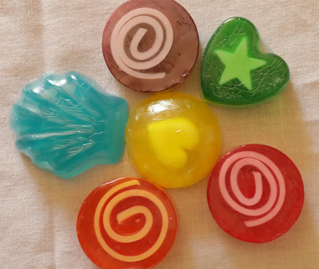 Jabón glicerina de lavanda 