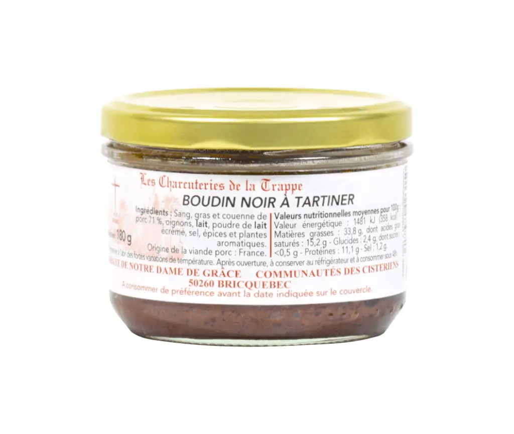 Morcilla para untar  "Boudin noir à tartiner"