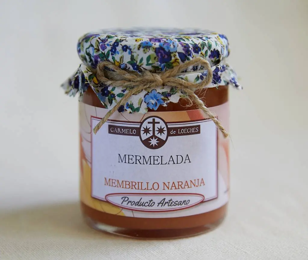 Mermelada de membrillo con naranja