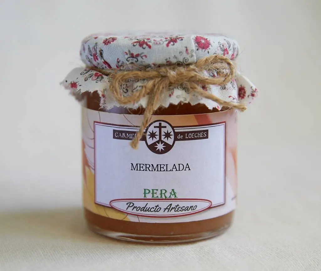 Mermelada de pera