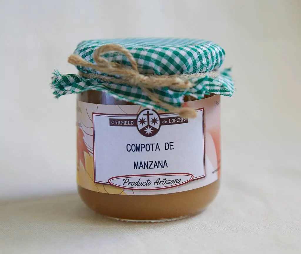 Compota de manzana