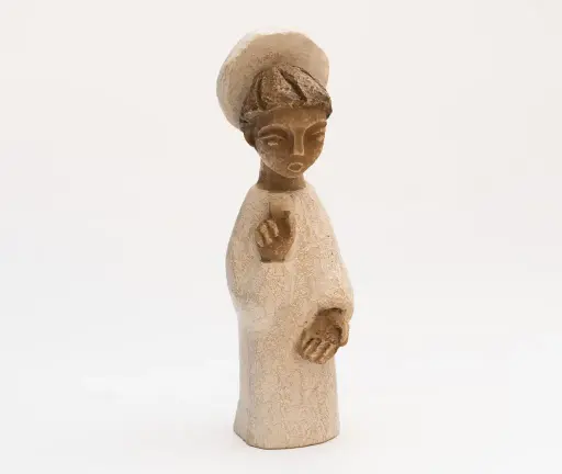 [1007W] Ángel con aureola