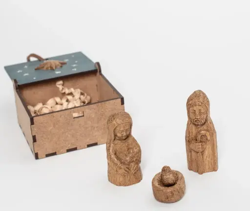 [40-06203] Misterio en caja de madera