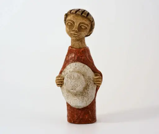 Pastor con sombrero (belén tumbado)