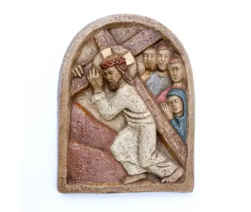 [1638MP] Jesús cargando con la cruz