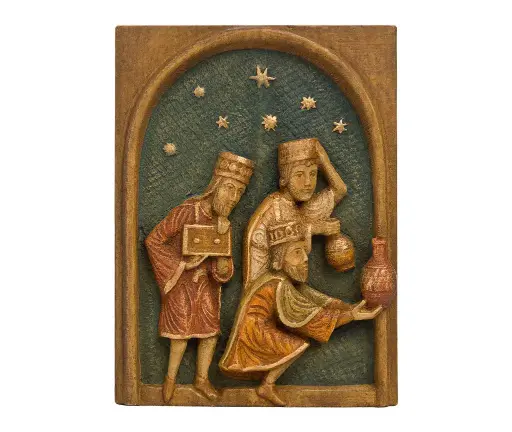 [40-02061] Alto relieve de los Reyes Magos
