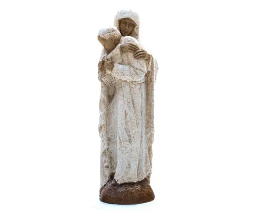 La Virgen y S. Juan Pablo II
