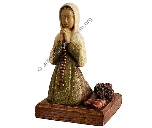 Sta. Bernardita con gavilla