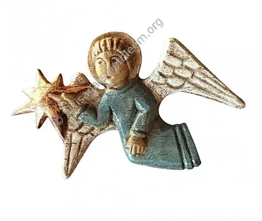 Ángel con estrella 6,5cm