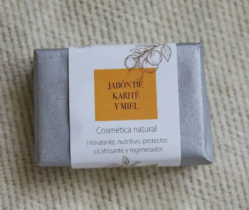[12030] Jabón natural de karité y miel